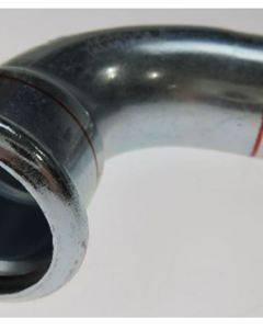 FZ Press elbow 28mm 90° bushing/nipple galv.
